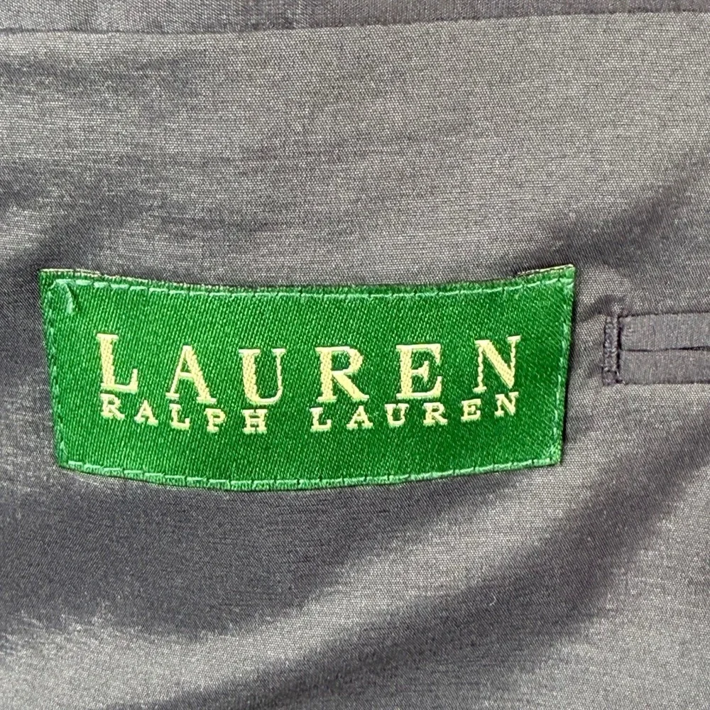 Lauren‎ Ralph Lauren Blazer Mens 44R Navy 100% Wool Gold Button